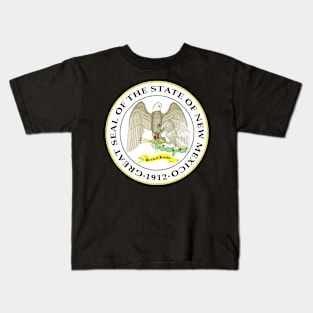 New Mexico Coat of Arms Kids T-Shirt